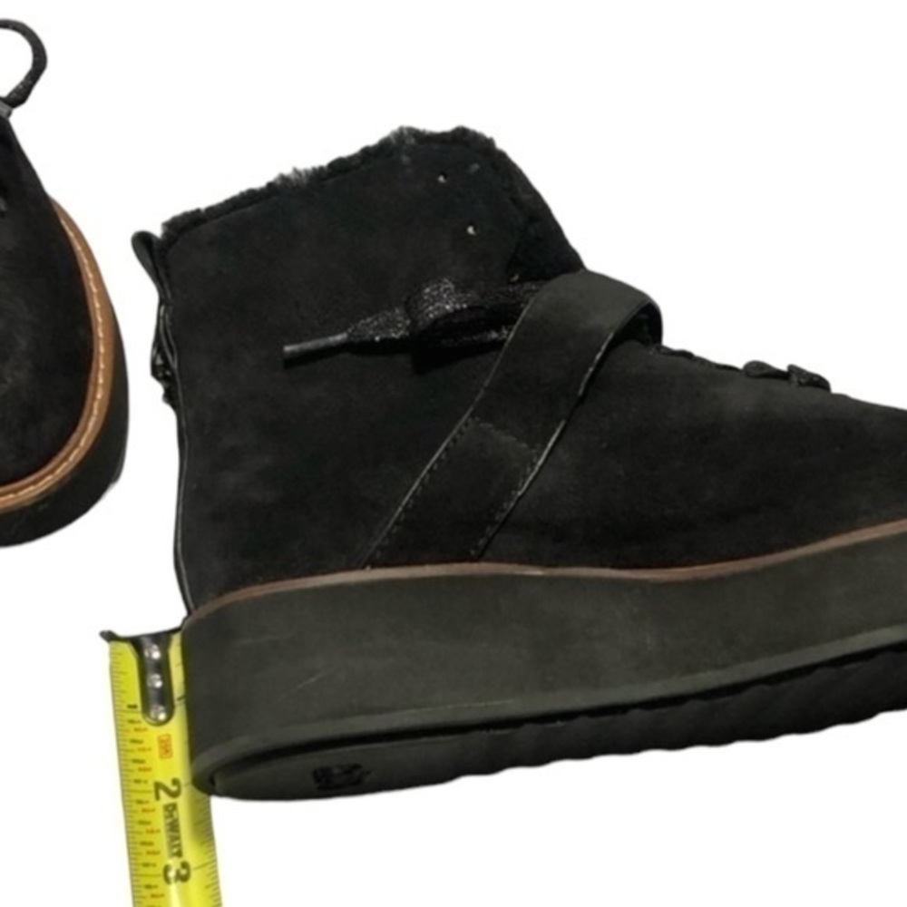 Coach Rex Wedge Platform Fur Booties - Picture 11 of 12